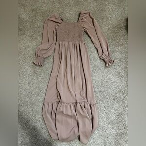 Elegant Long Sleeve Dress